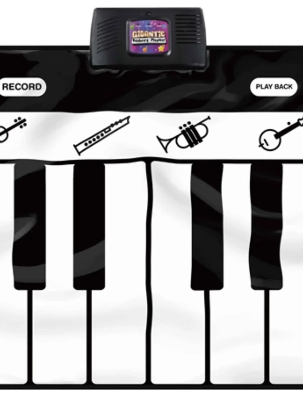 New Giant Floor Piano Keyboard Playmat Foldable Mat Musical Instrument Toddler K